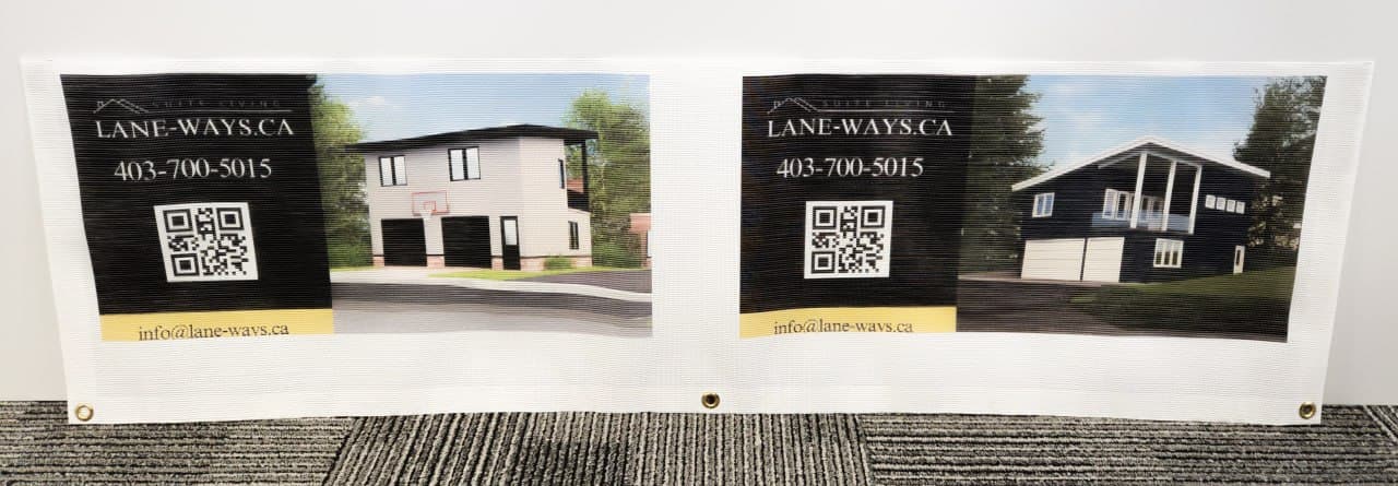 Printed signs