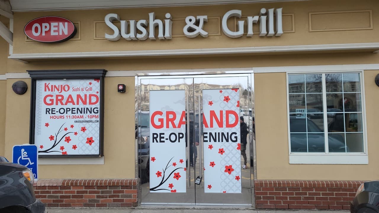 Storefront window graphics